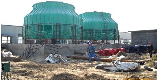 玻璃鋼冷卻塔結構形式